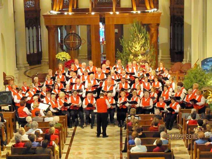 Celebration Singers at Monastery Immaculate Conception, Ferdinand IN 1/3/10