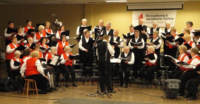 Celebration Singers at Dubois Co. Leukemia Soc Dance 02/05/11--725