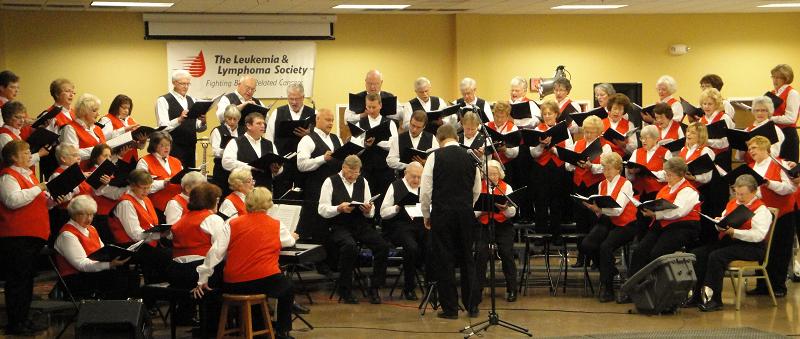 Celebration Singers at Dubois Co. Leukemia Soc Dance 02/05/11--731