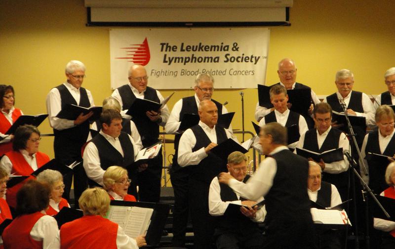 Celebration Singers at Dubois Co. Leukemia Soc Dance 02/05/11--732