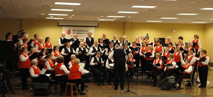 Celebration Singers at Dubois Co. Leukemia Soc Dance 02/05/11--738