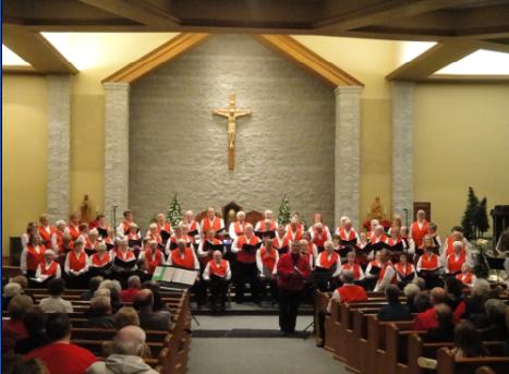 12/20/2015 PRECIOUS BLOOD CATHOLIC CHURCH (full choir), JASPER IN