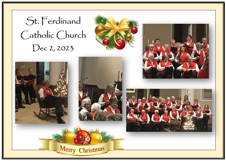 St. Ferdinand Concert 12/2/2023 Collage 01