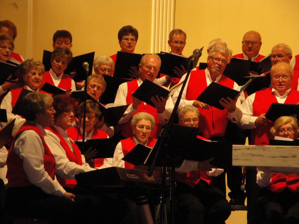 Celebration Singers at St. Ferdinand Catholic Church, Ferdinand IN 11/20/10 (Altos-Basses)