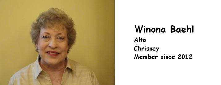 BAEHL, WINONA ALTO 2012 CHRISNEY