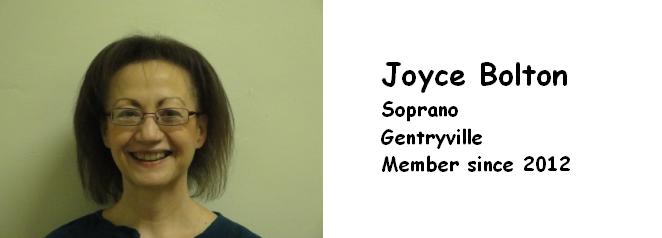 BOLTON, JOYCE SOPRANO 2012 GENTRYVILLE