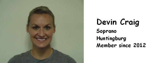 CRAIG, DEVIN SOPRANO 2012 HUNTINGBURG