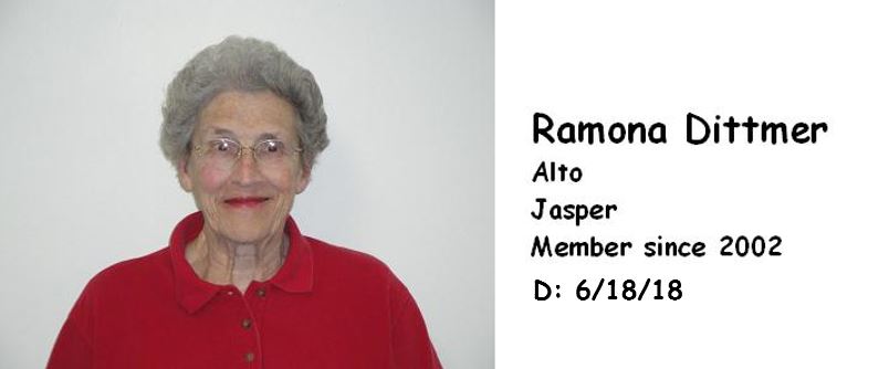 DITTMER, RAMONA ALTO 2002 JASPER
