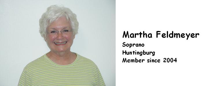 FELDMEYER, MARTHA SOPRANO 200x HUNTINGBURG