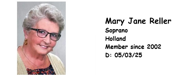 RELLER, MARY JANE SOPRANO 2002 HOLLAND