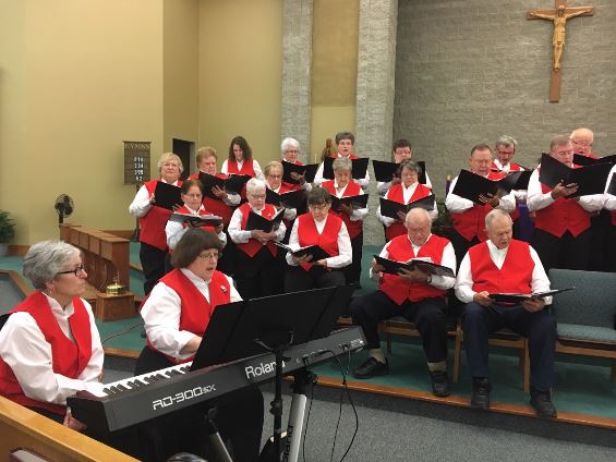 12/02/2018 PRECIOUS BLOOD CHRISTMAS CONCERT, ALTOS, BASSES, JASPER IN